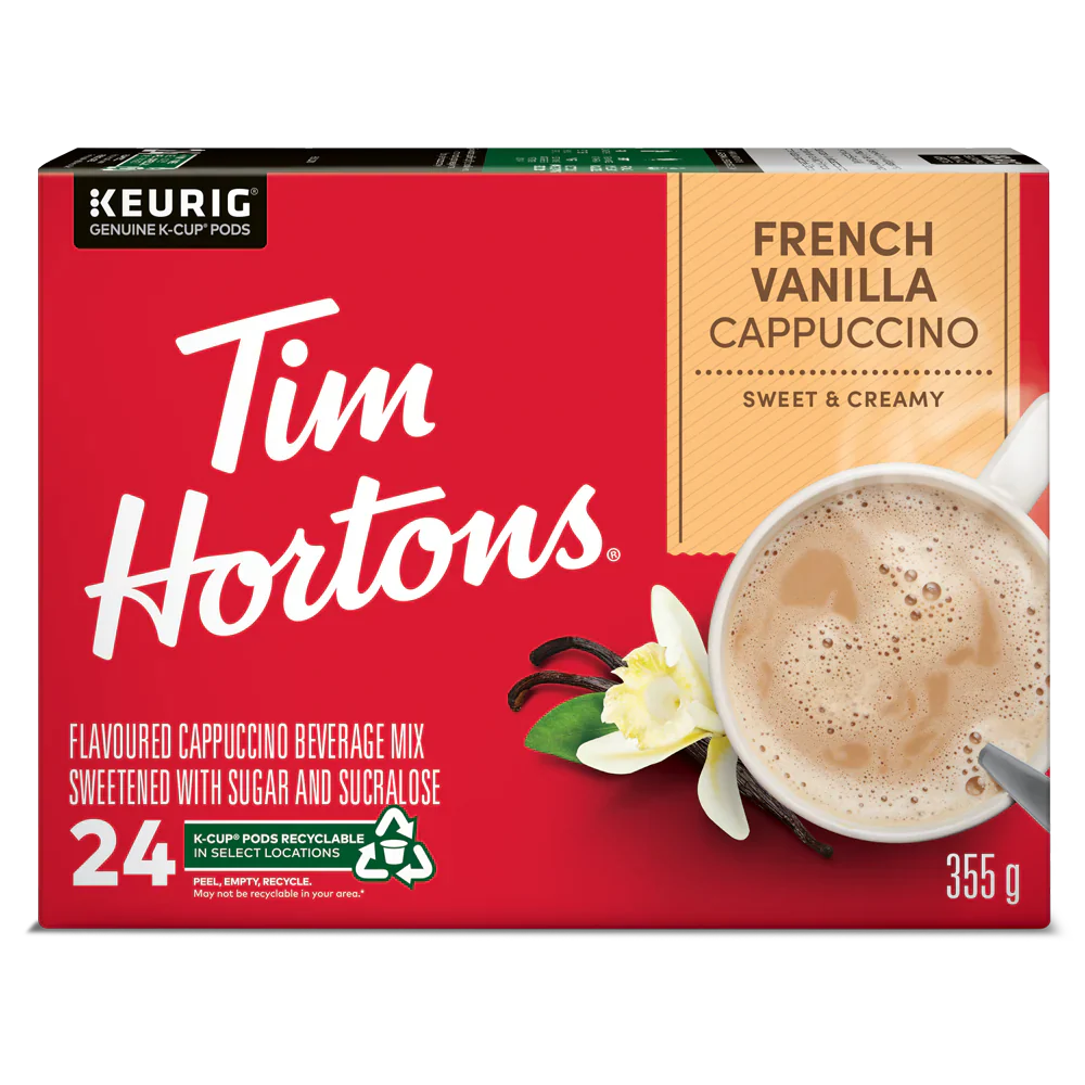 TIM HORTON'S K CUP FRENCH VANILLA 24 CT