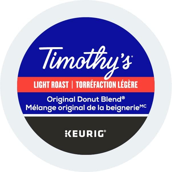 TIMOTHY'S K CUP MED RST DONUT BLEND 24 CT