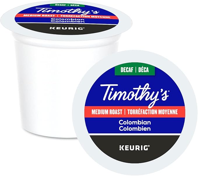 TIMOTHY'S K CUP DCF COLOMBIAN 24 CT