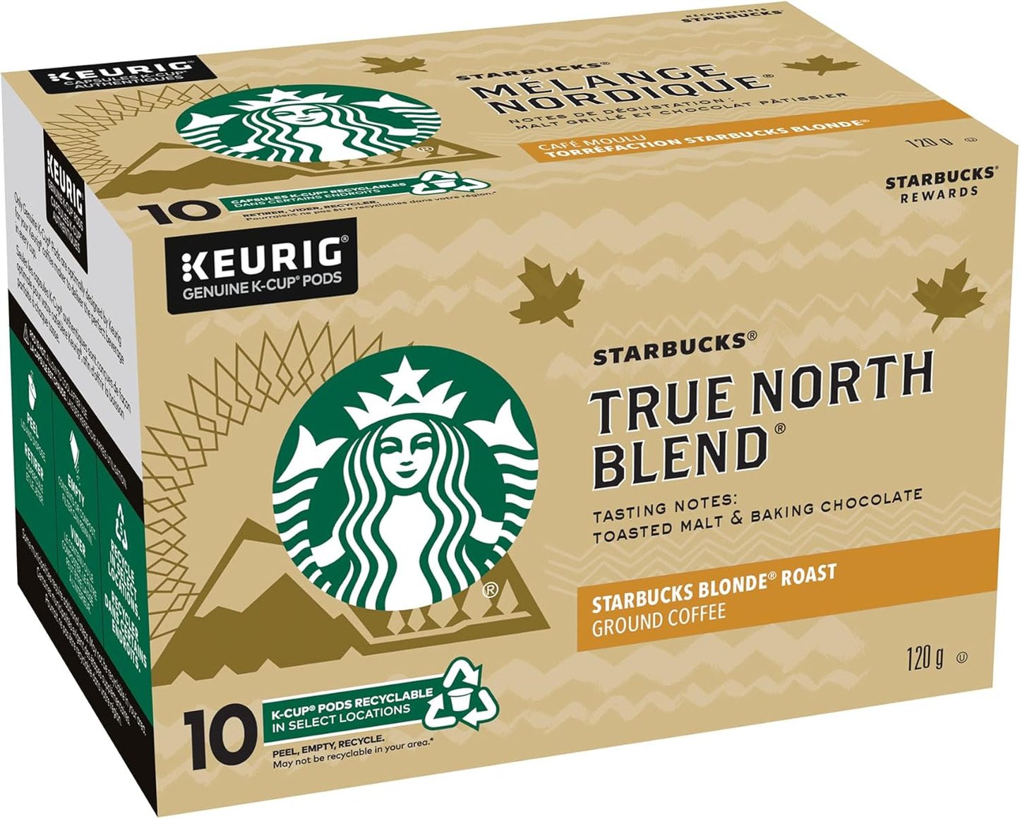 STARBUCKS K CUP (REC) TRUE NORTH 24 CT