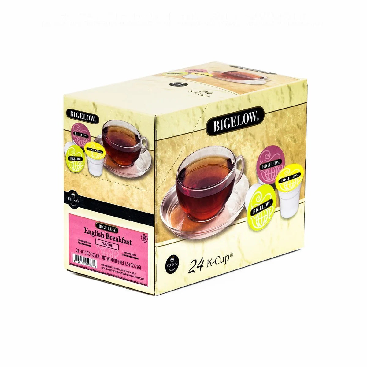 BIGELOW TEA K CUP ENGLISH BREAKFAST 24 CT