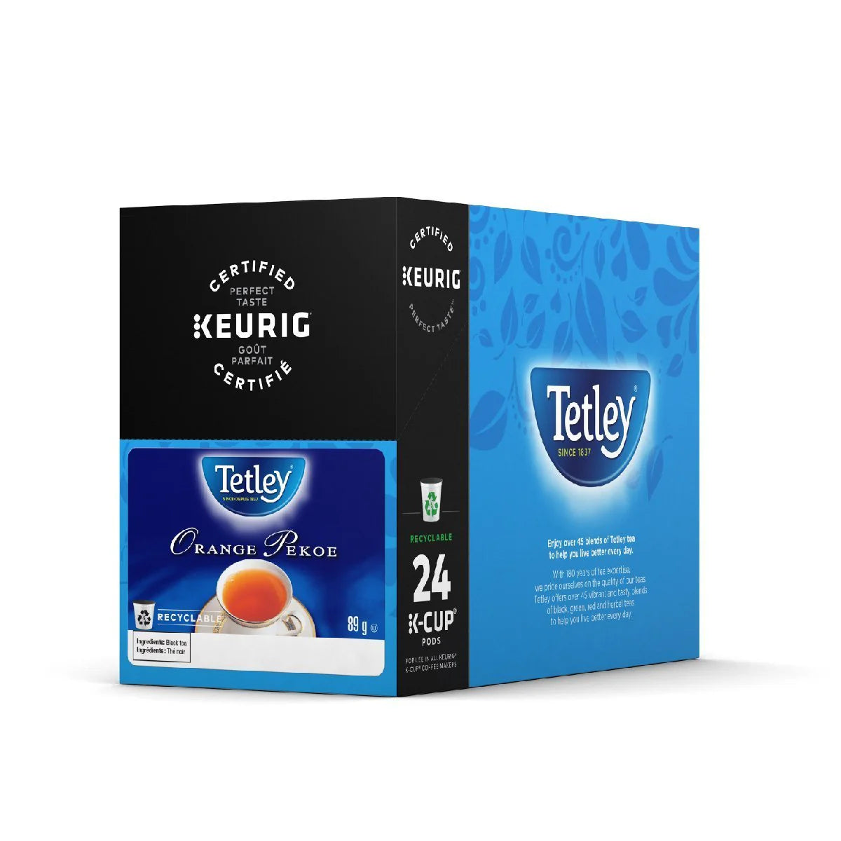 GMCR TETLEY ORANGE PEKOE 24 CT