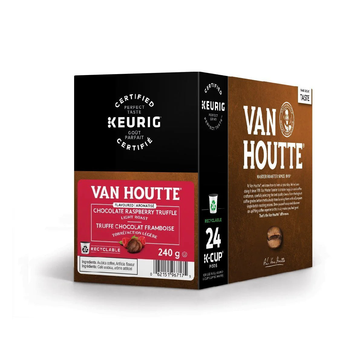 VAN HOUTTE K CUP CHOC RASP TRUFFLE 24 CT