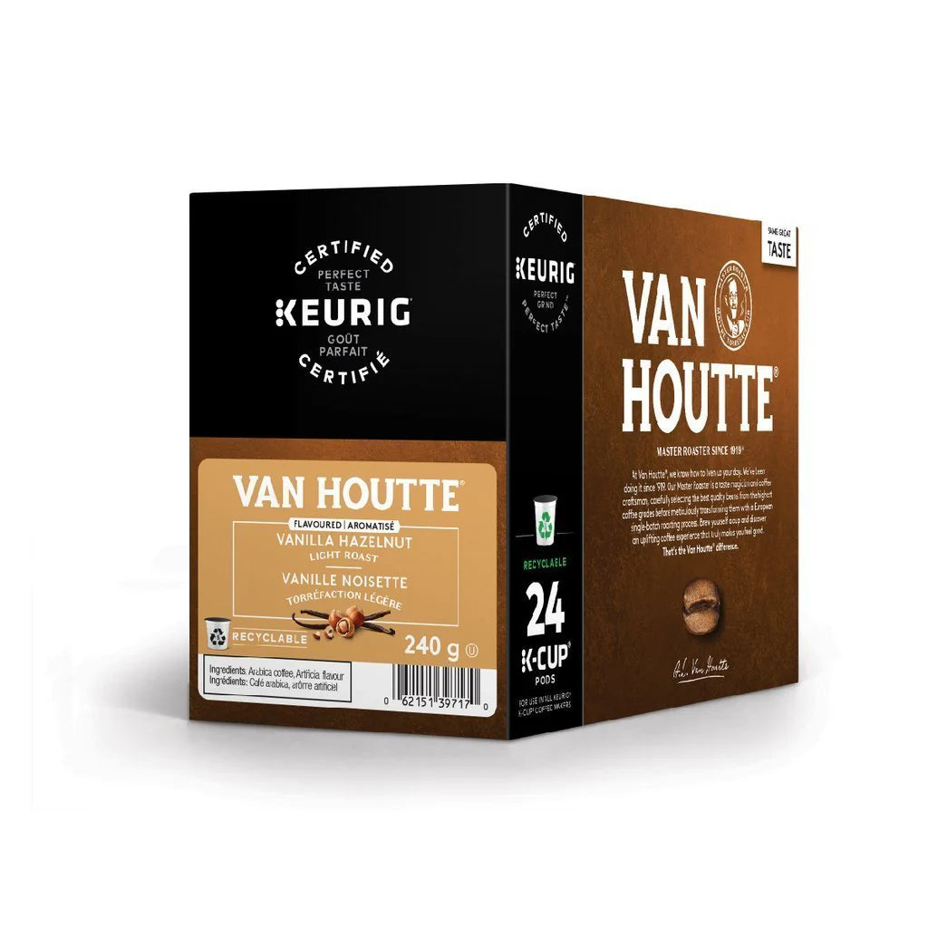 VAN HOUTTE K CUP VANILLA HAZELNUT 24 CT