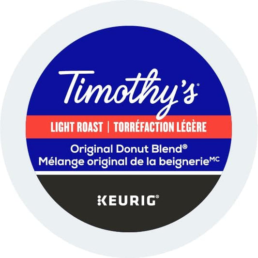 TIMOTHY'S K CUP MED RST DONUT BLEND 24 CT