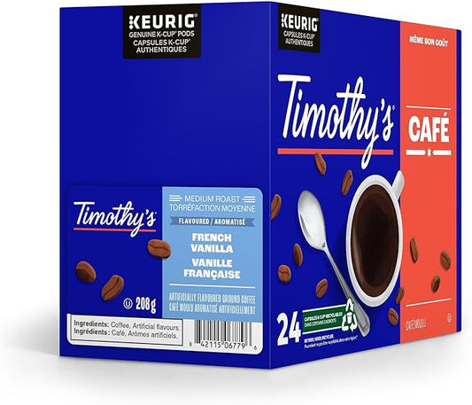 TIMOTHY'S K CUP FLAV FRENCH VANILLA 24 CT