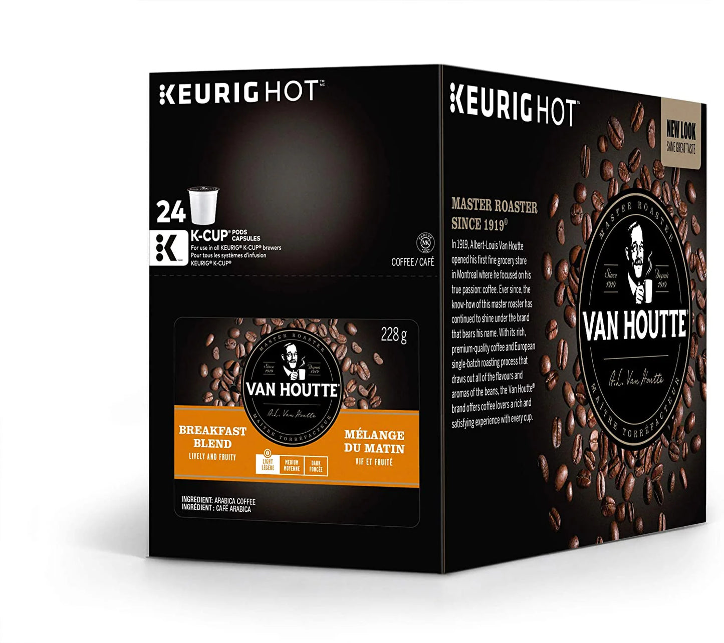 VAN HOUTTE K CUP BREAKFAST BLD LIGHT 24 CT