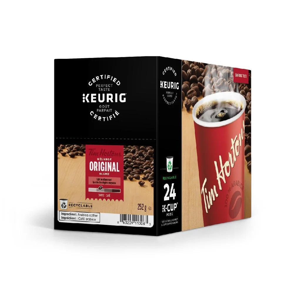 TIM HORTON K CUPS ORIGINAL 24 CT