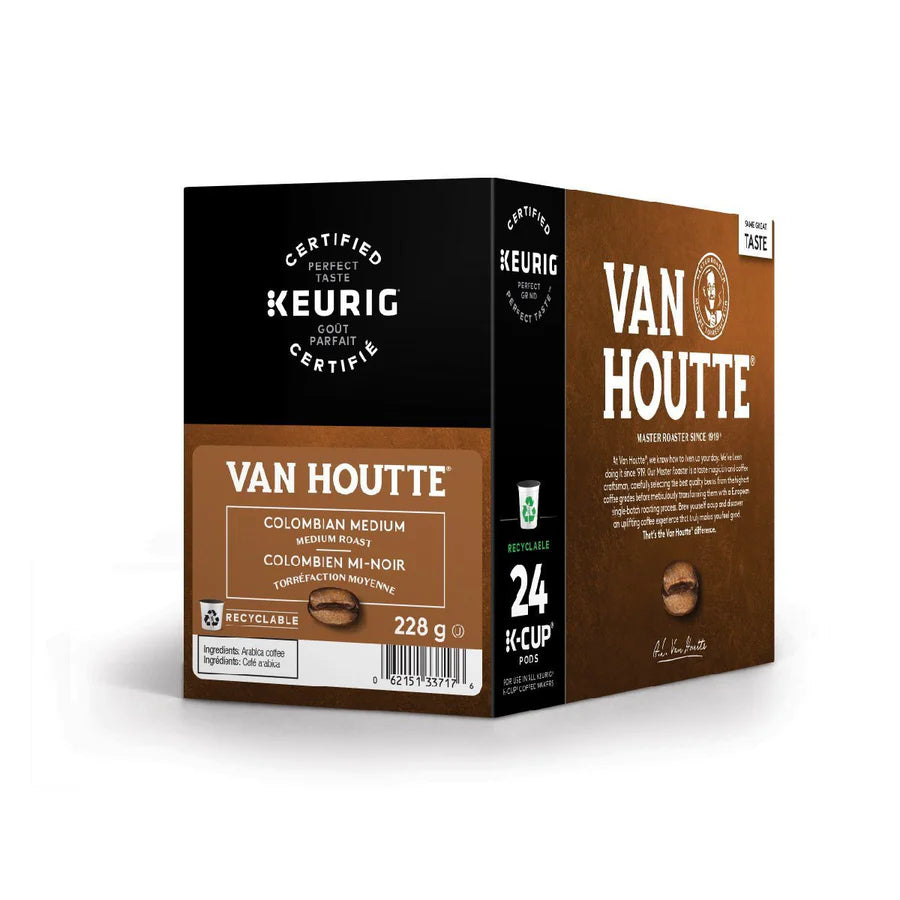 VAN HOUTTE K CUP COLOMBIAN MEDIUM 24 CT