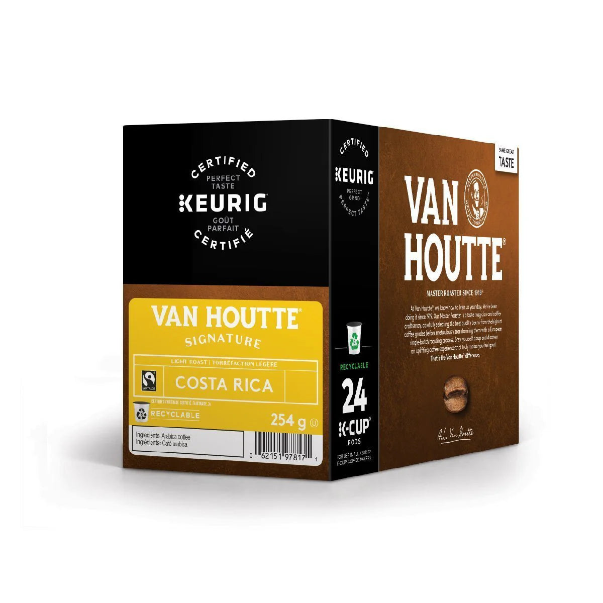 VAN HOUTTE K CUP COSTA RICA LIGHT FT 24 CT