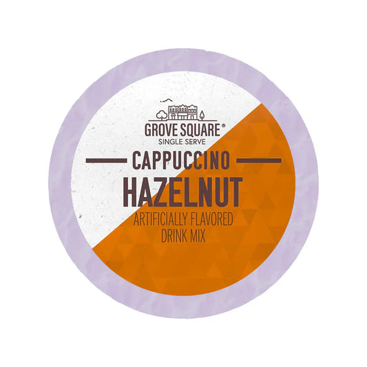 GROVE SQUARE CAPPUCCINO HAZELNUT 24 CT