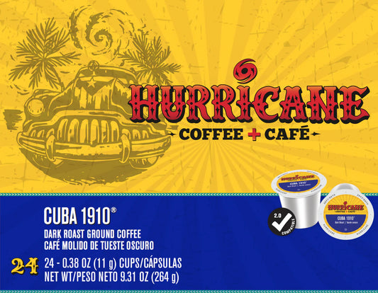 HURRICANE RFA CUBA 1910 24 CT