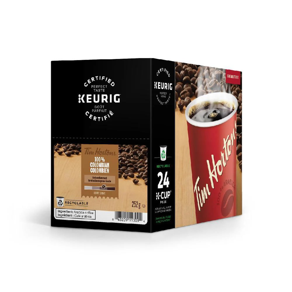 TIM HORTON K CUP COLOMBIAN 24 CT